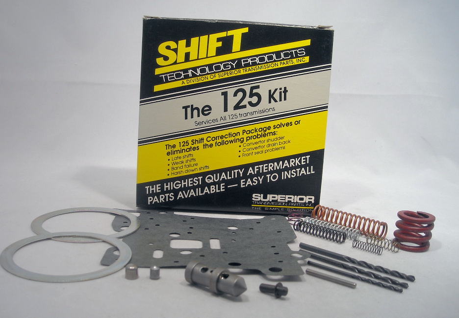 2 Web1 SUPERIOR K125 SHIFT CORRECTION KIT GM TH125 TH125C CORRECTION PACKAGE HD ! WOW !